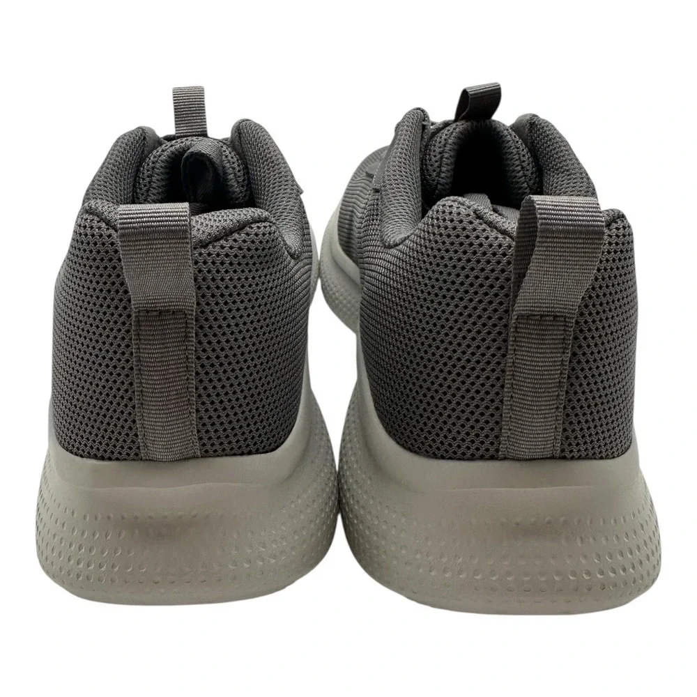 Skechers Running‎ Shoes Men's Size 9 Charcoal Grey Lace Up Sneakers 255149R